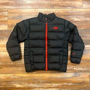 North Face Boys’ Down Jacket Black M (10/12)